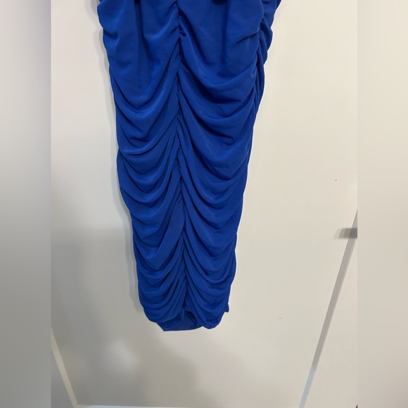 Princess Polly Blue Runched Bodycon Dress - Picture 9 of 9